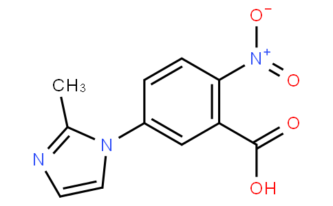 5-(2-Methyl-1h-imidazol-1-yl)-2-nitrobenzoic acid