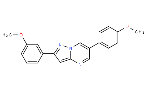 2-(3-METHOXY-PHENYL)-6-(4-METHOXY-PHENYL)-PYRAZOLO[1,5-A]PYRIMIDINE